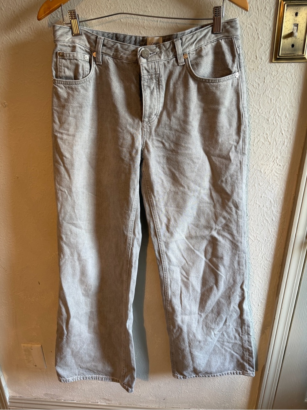 Closed Light Gray wide leg Jeans